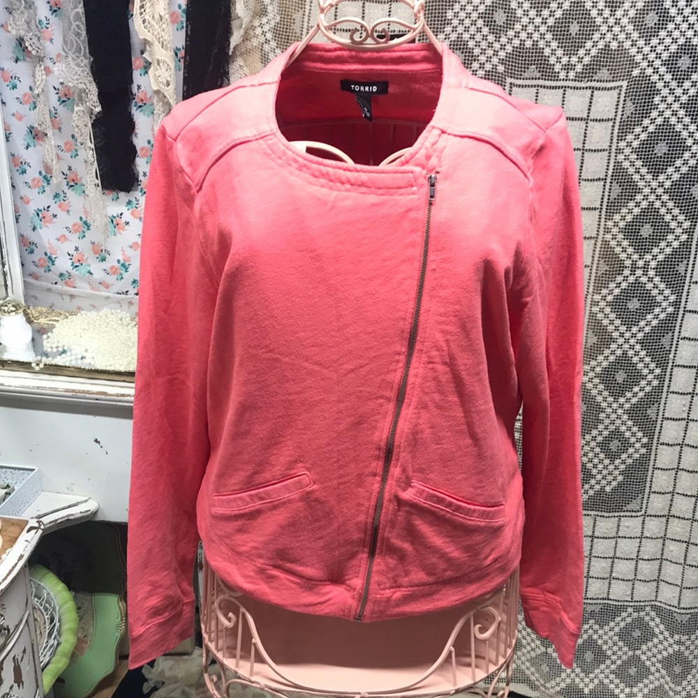 Torrid Cotton Blazer